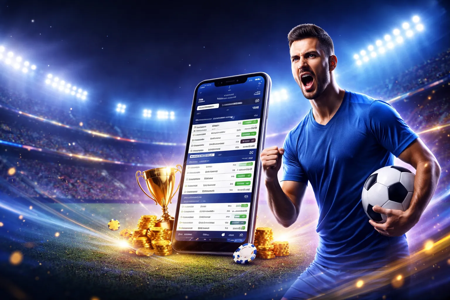 Hình nền 1xBet với các sản phẩm cá cược đa dạng